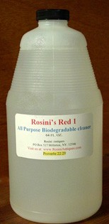 Rosini's Red 1 Concentrated Cleaner Gallon