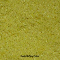 Yellow Candellila Wax Flakes 1lb